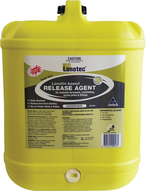 LANOTEC CONCRETE RELEASE AGENT 20 LTR